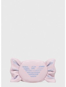 Dětská kabelka Emporio Armani růžová barva