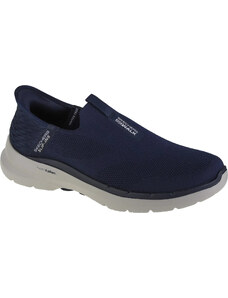 TMAVĚ MODRÉ PÁNSKÉ TENISKY SKECHERS GO WALK 6 - EASY ON Tmavě modrá