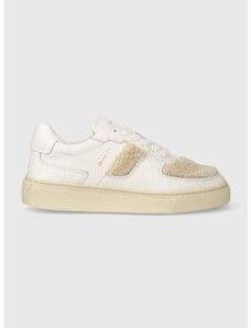 Kožené sneakers boty Gant Julice bílá barva, 27531308.G107