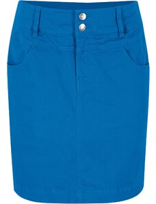 bonprix Strečová sukně s podílem Lycry Modrá