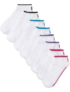 bonprix Nízké ponožky (8 ks v balení) s organickou bavlnou Bílá