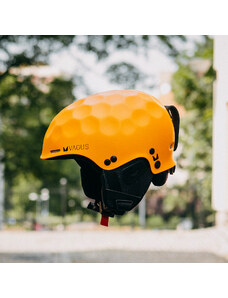 Lyžařská helma Vagus Kevlar MegaSpeed Orange mat