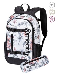 Meatfly Batoh Basejumper - Blossom White - 22 L