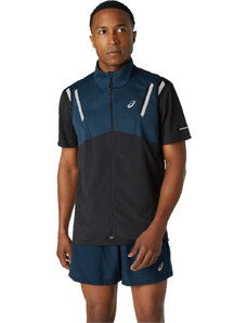 MODRÁ PÁNSKÁ VESTA ASICS LITE-SHOW VEST Tmavě modrá