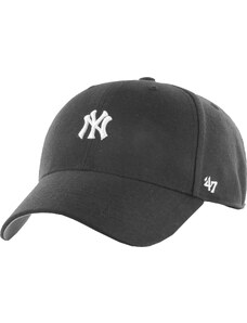 BASIC TMAVĚ ŠEDÁ KŠILTOVKA 47 BRAND MLB NEW YORK YANKEES BASE RUNNER CAP Černá