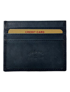 Swifts Kožená peněženka na karty modrá 637