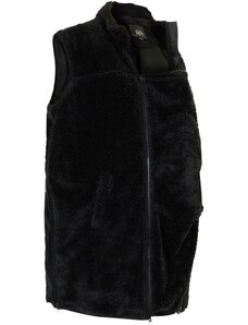 bonprix Nosící/těhotenská vesta z medvídkového flísu Černá