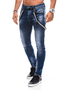 EDOTI Pánské džínové kalhoty 1374P - modré