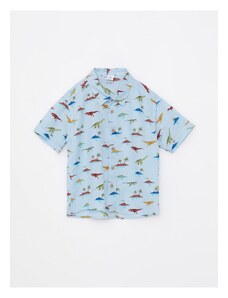 LC Waikiki Short Sleeve Printed Baby Boy Shirt