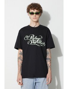Bavlněné tričko Billionaire Boys Club černá barva, s potiskem