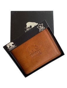 Pánská kožená peněženka s přezkou Hunters nature