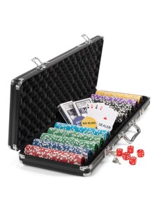 Poker set, kompletní sada, 500 ks