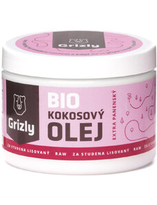 GRIZLY Kokosový olej panenský BIO 0,5 l