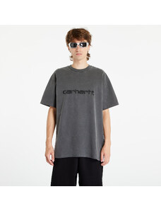 Carhartt WIP Duster Short Sleeve T-Shirt UNISEX Black Garment Dyed