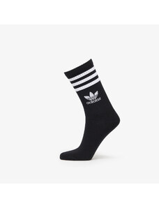 Pánské ponožky adidas Originals Mid Cut Crew Socks 3-Pack White/ Medium Grey Heather/ Black