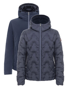 Colmar Péřová bunda pro muže, Puffer lyžařská bunda, Modrá, Polyester, 2024, M XL XXL XXXL