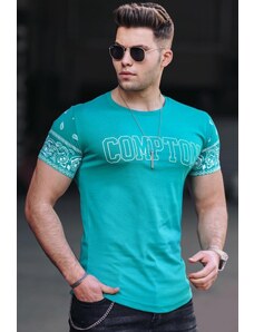 Madmext Men's Green T-Shirt 4988