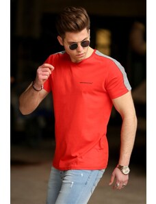 Madmext Basic Red Men's T-Shirt 4513