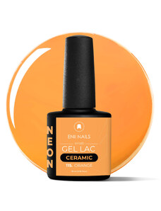 ENII NAILS Gel lak Ceramic 115 Orange - gelový lak bez HEMA, 10 ml