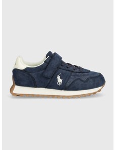 Dětské sneakers boty Polo Ralph Lauren tmavomodrá barva