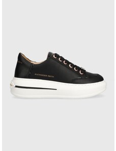 Kožené sneakers boty Alexander Smith Lancaster černá barva, ASAYR1D30BLK