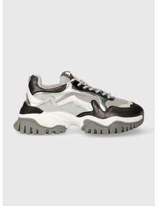 Sneakers boty Steve Madden Tailgate stříbrná barva, SM11002661