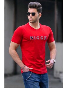 Madmext Men's Red T-Shirt 4963