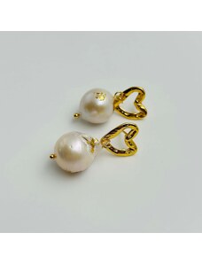 TWINOLO Dámské náušnice s perlou A309