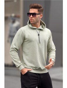 Madmext Mint Green Men's Sweatshirt 5334