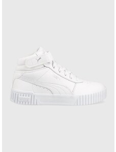 Sneakers boty Puma Carina 2.0 bílá barva, 385851