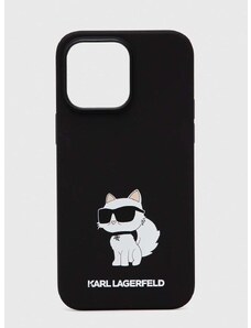 Obal na telefon Karl Lagerfeld iPhone 14 Pro Max 6,7'' černá barva