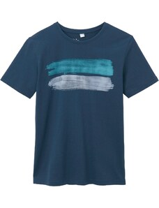 bonprix Tričko pro chlapce z organické bavlny Modrá