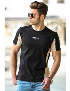 Madmext Men's Black T-Shirt 4542