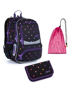 Školní batoh Topgal s puntíky NIKI 21011
