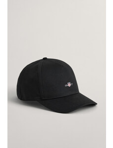 KŠILTOVKA GANT SHIELD COTTON TWILL CAP černá S/M