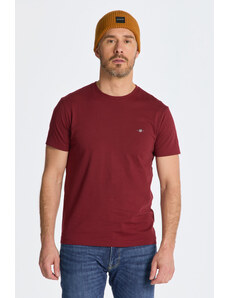 TRIČKO GANT SLIM SHIELD SS T-SHIRT červená XS