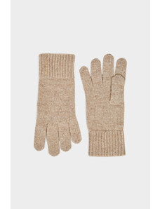 RUKAVICE GANT LIGHT KNIT GLOVES hnědá None