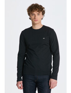 TRIČKO GANT SLIM SHIELD LS T-SHIRT černá XS