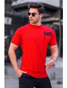 Madmext Red Men's T-Shirt 4959