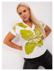 Zonno Khaki zelené tričko s potiskem