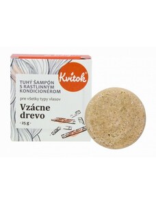 Tuhý šampon s kondicionérem (Vzácné dřevo) Kvitok - 25 g