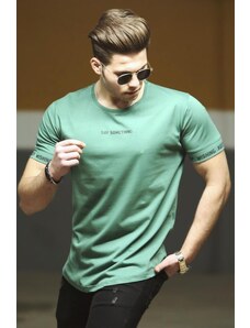 Madmext Men's Green T-Shirt 4461