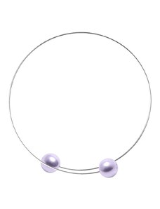 GeorGina Venuše, dámské náramky nebo nákotníky se světle fialovými perličkami cik cak