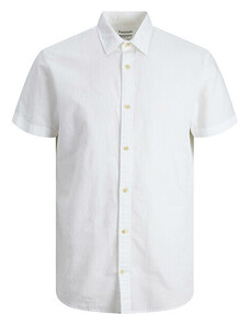 Jack&Jones Pánská košile JJESUMMER Slim Fit 12220136 White