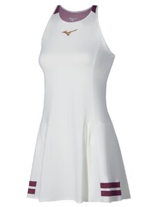 Tenisové šaty Mizuno Printed Dress White