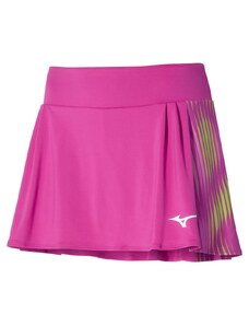 Tenisová Sukně Mizuno Printed Flying skirt Fuchsia fedora