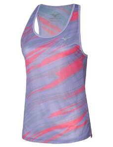 Dámské Tílko Mizuno DAF Graphic Tank Pastel Lilac