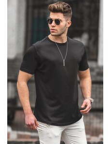 Madmext Men's Black T-Shirt 4951