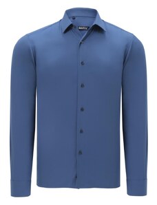 G726 DEWBERRY MENS SHIRTS-INDIGO