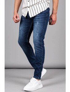Madmext Straight Leg, Comfortable Cut Men's Blue Jeans 6328